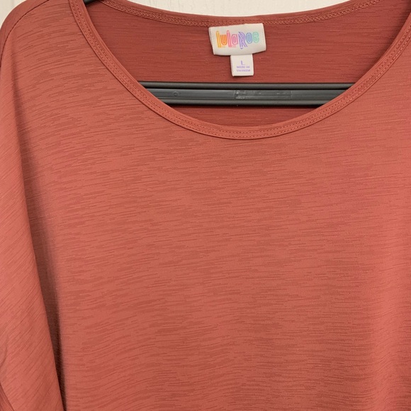 Lularoe Irma Top. Size large. Slinky material. - Picture 2 of 2